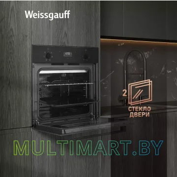 Электрический духовой шкаф Weissgauff EOV 676 SB Black Edition картинка 7